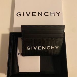 Givenchy 4G Embossed Cardholder